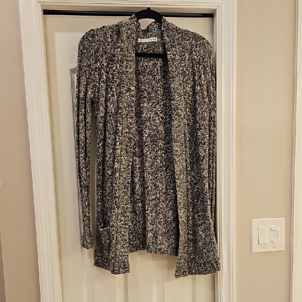 Women's Gray Sweater Cardigan